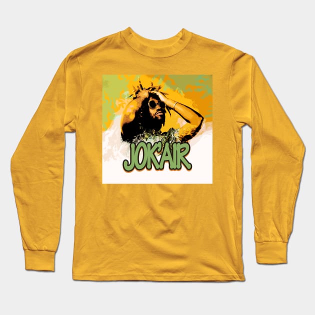 Jok'Air Art Merch Long Sleeve T-Shirt by sahiliart06